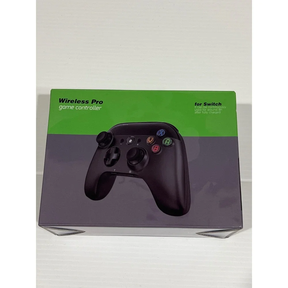 Wireless Pro Game Controller for Switch and PC Black YXSB2 X002FJ29P9 New